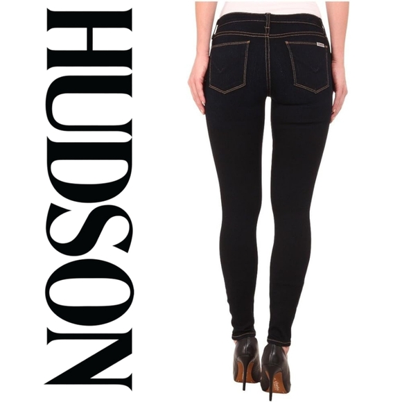 Hudson Jeans -Women's Krista Supermodel Length Skinny 5-Pocket Jean, Delilah, 24 - Picture 2 of 3
